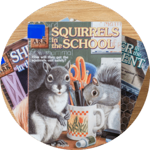 Squirrel in The Schooll By Nimal